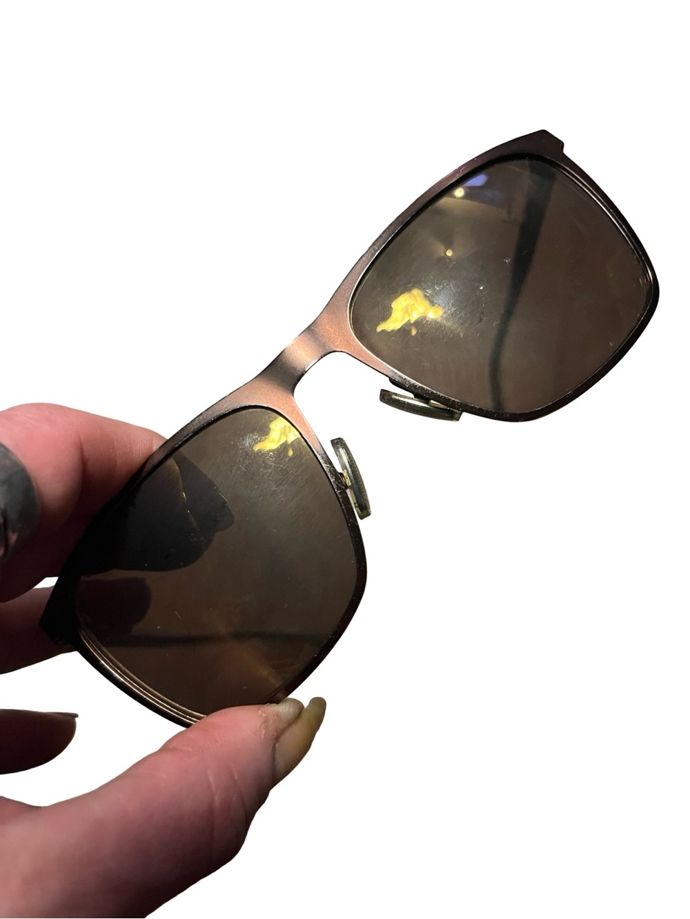 Boss Men's Brown Metal Frame Sunglasses UV protect